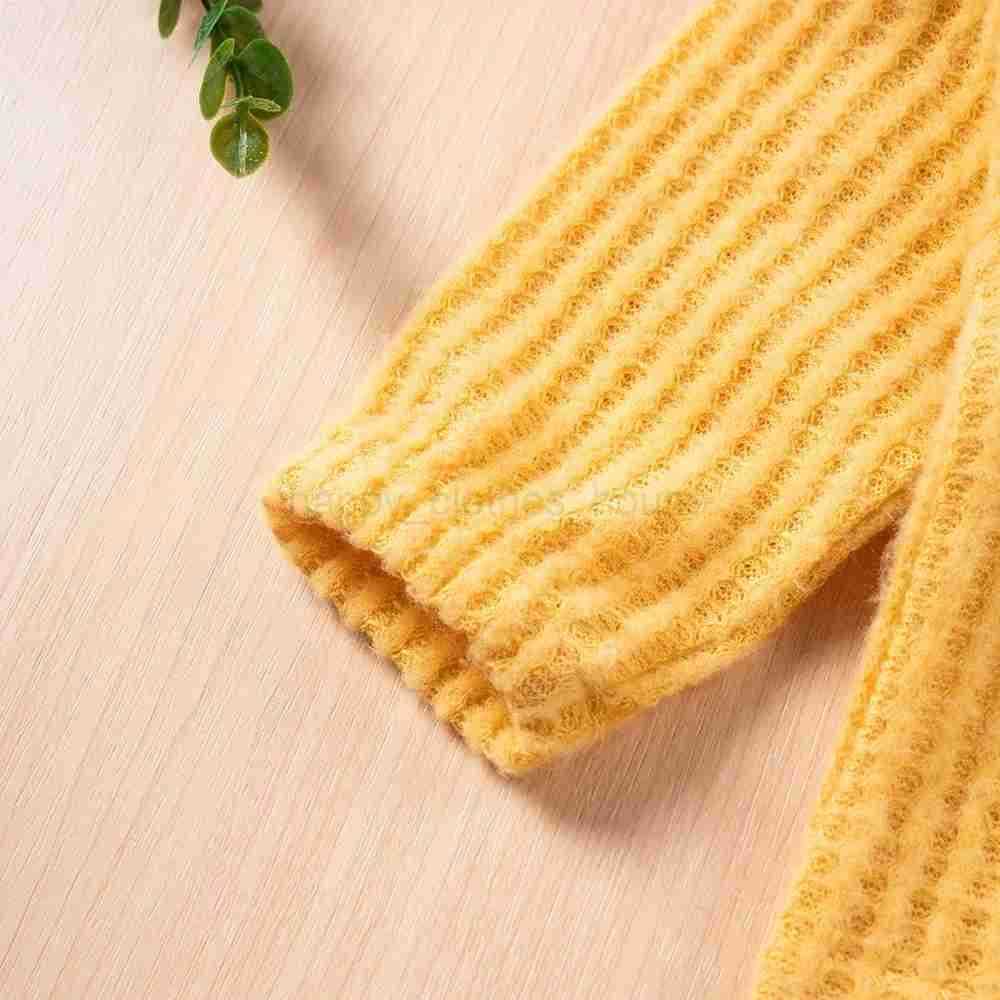 Autumn and Winter Toddler Solid Color Long Sleeved Sportswear and Pants Clothing Set for Casual Childrens Daily WearXJ241205