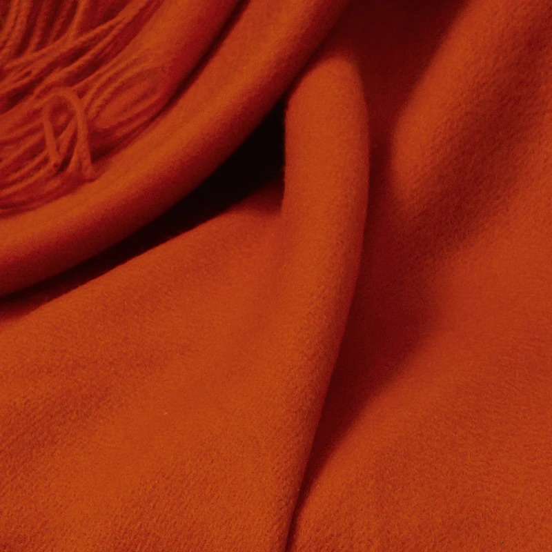 Winter pure long cashmere scarf womens real cashmere scarf warm thick soft shawl womens bag 241205