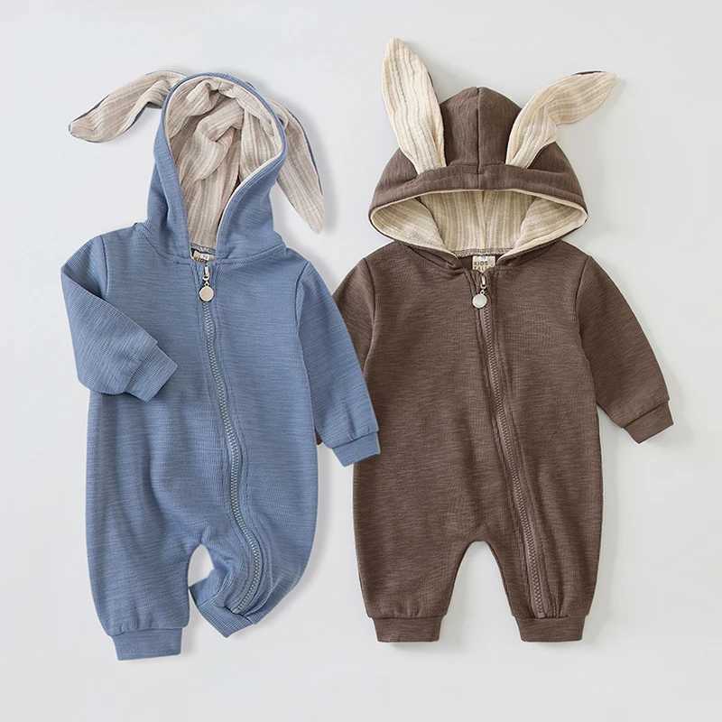 Pajamas 2024 Spring Autumn Baby Rompers Baby Girls Clothing Cotton Newborn Baby Boy Clothes Infant Jumpsuits Long Sleeve Kids Clothes H241205