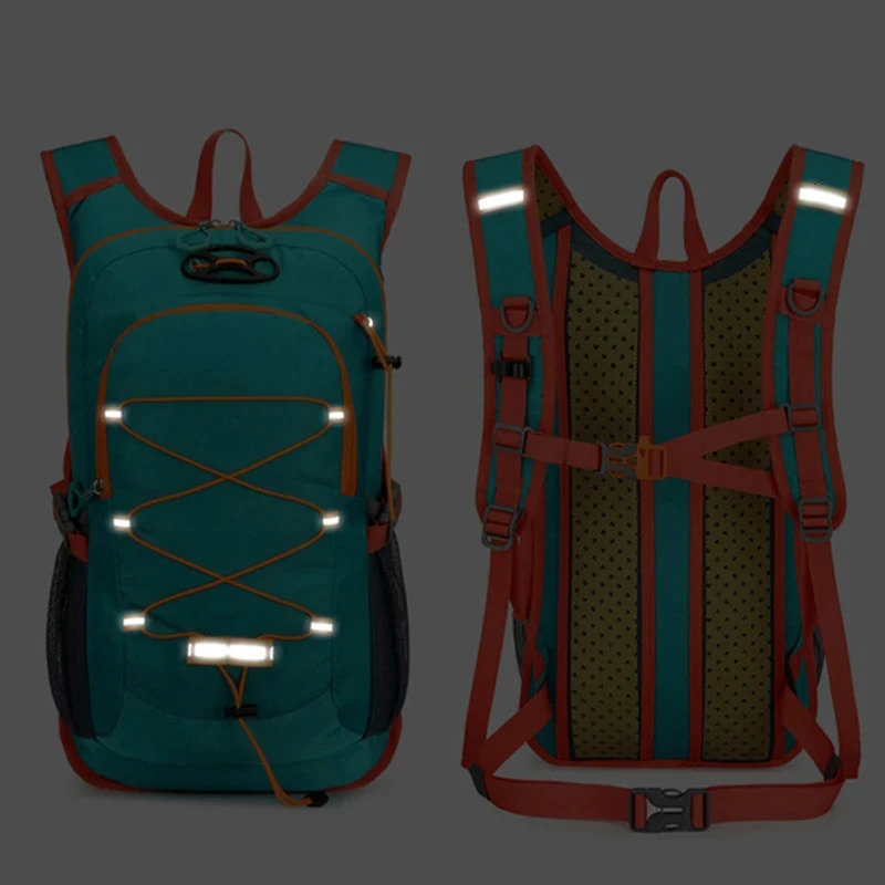 10L Cycling Bag Mountaineering Hiking Climbing Sport Riding Hydration Shoulder MTB Backpack Bike Motorcycle Travel Equipment 241204