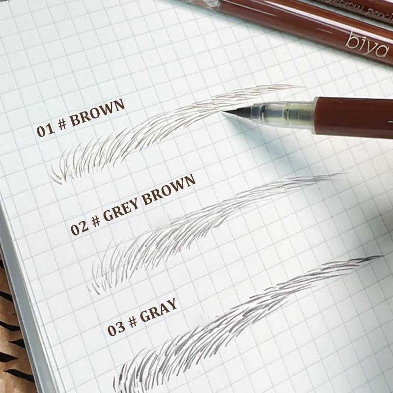 Watercolor eyeliner pen natural waterproof makeup will not fade and is not easy to make up. Very fine liquid eyeliner pen.W241205