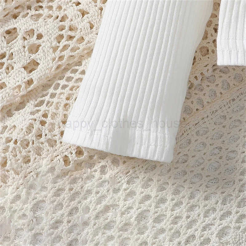 Pudcoco Little Girl Fall Outfits Solid Color Long Sleeve Crew Neck Pullover with Heart Pattern Denim Long Pants 2Pcs Set 1-5TXJ241205