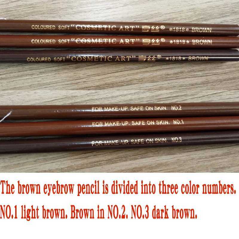 0 eyebrow pencils suitable for makeup coloring waterproof cosmetics cheap pencils black brown and wholesale natural beauty productsW241205