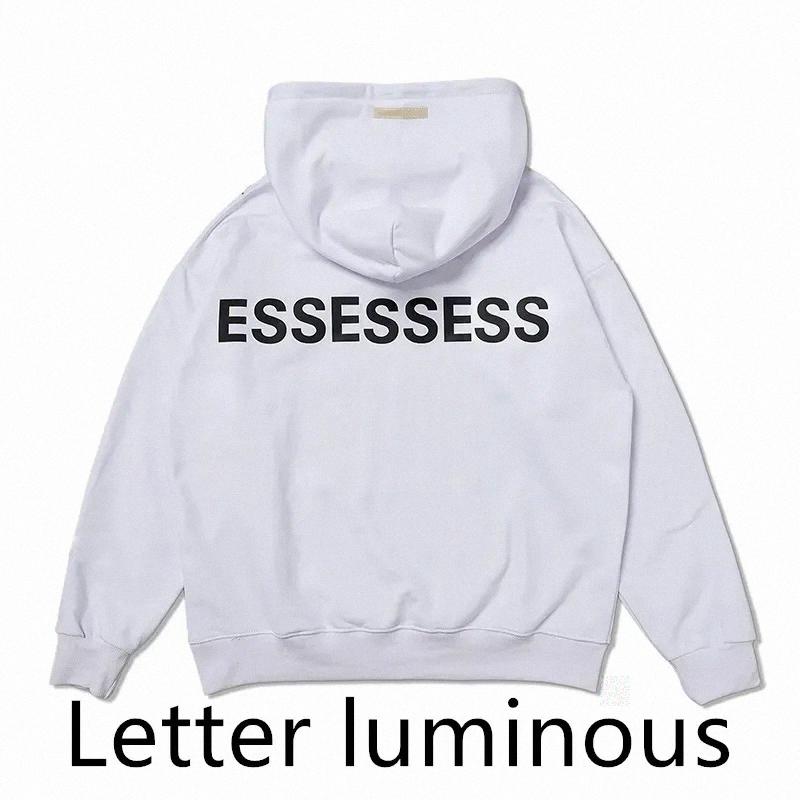 2025 Hoodies Mens Women Winter Warm Designer Hoody Fashion Streetwear Pullover Sweatshirts Loose Jumper Tops Reflective Clothing Size S-XL