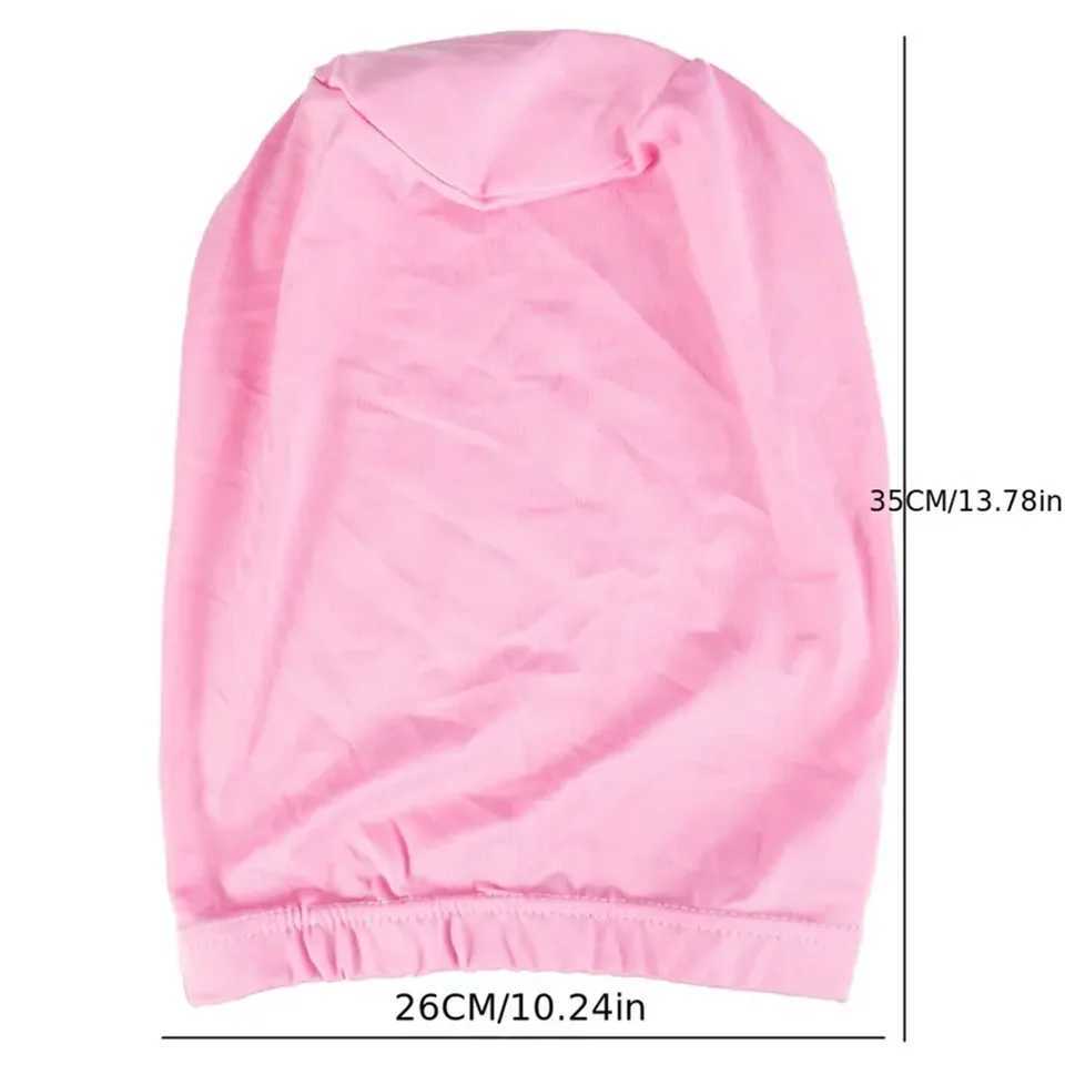 Satin Silk Bonnets For Sleeping With Tie Band Extra Jumbo Size Hair Care Sleep C For Women Long Tie Design For Curly HairXJ241205