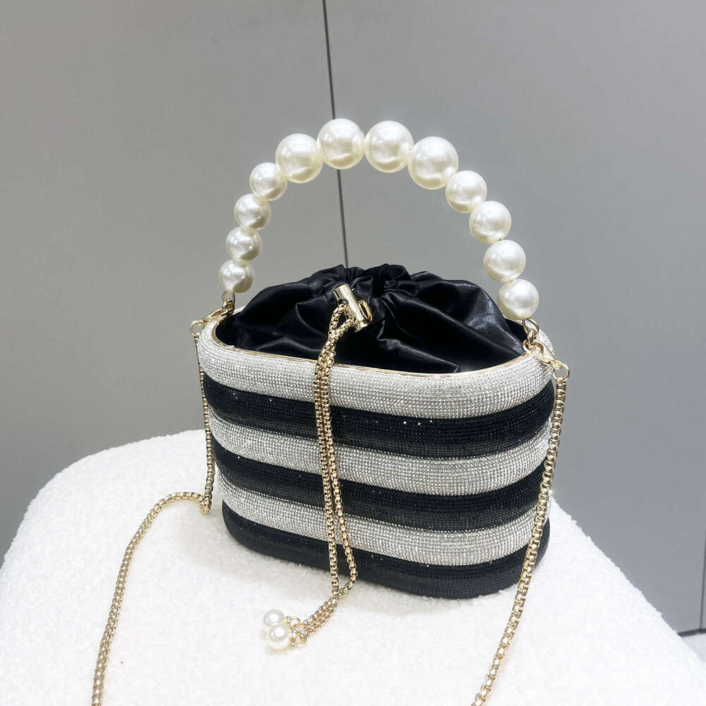 Evening Clutch Bag Purses And Handbag Designer Shoulder Shiny Crystal Clutch Purse Bucket Bag