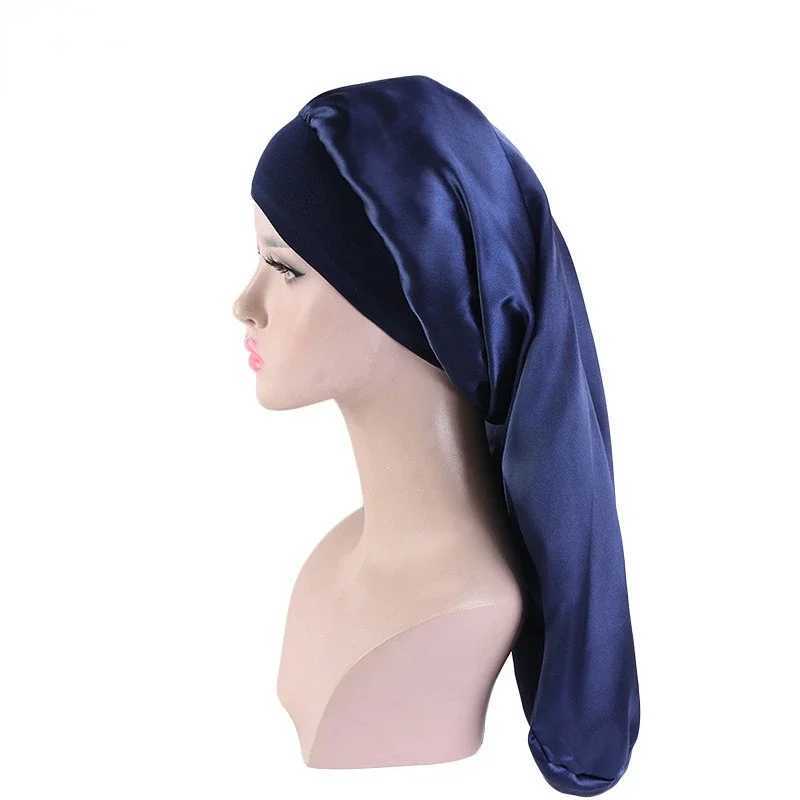 Long Satin Bonnet Sleep C Long Hair Care Bonnet Night Sleep C for Women Braids Curly Hair Natural Hair Adjustable Sleep CXJ241205