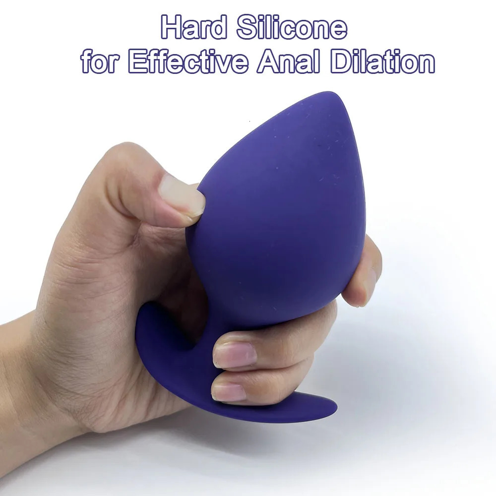 M-XXXXL Big Anal Plug Silicone Butt Plug Fetish Men Prostate Massager Anal Beads Adult Sex Toys for Women Men Anal Dilator 241205