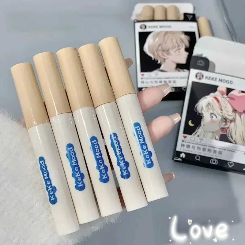 Cigarette Shape Lipstick Set Matte Nude Mousse Rose Red Lip Mud Non-stick Cup Waterproof Lasting Lips Tint Korea Makeup CosmeticXJ241205