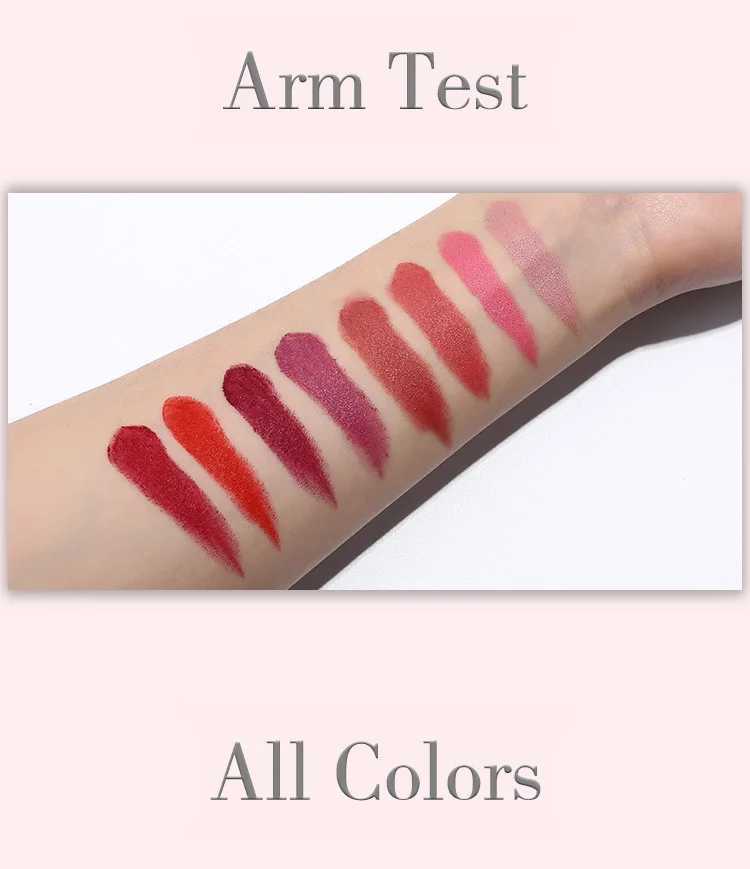 Nude Matte Lipstick Waterproof Long Lasting Non-stick Cup Lip Stick Not Fading Sexy Red Pink Velvet Lipsticks Makeup CosmeticsXJ241205