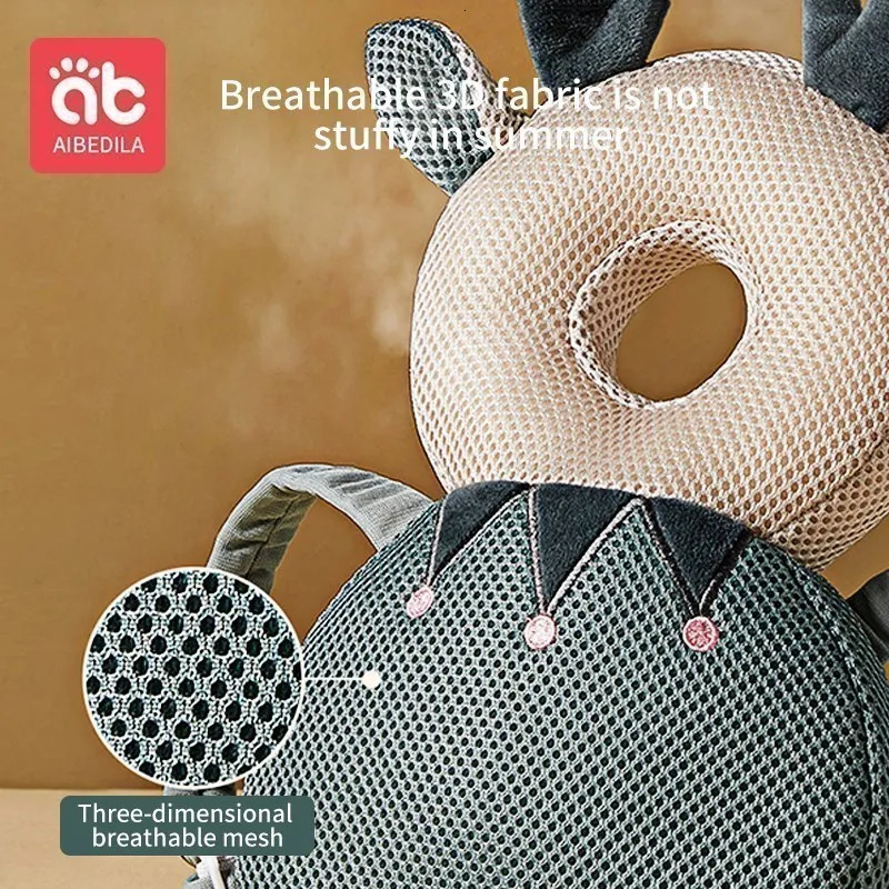 AIBEDILA born Baby Things Mother Kids Items for Babies 1-3T Toddler Baby Head Protector Cartoon Security Baby Pillows AB268 241204