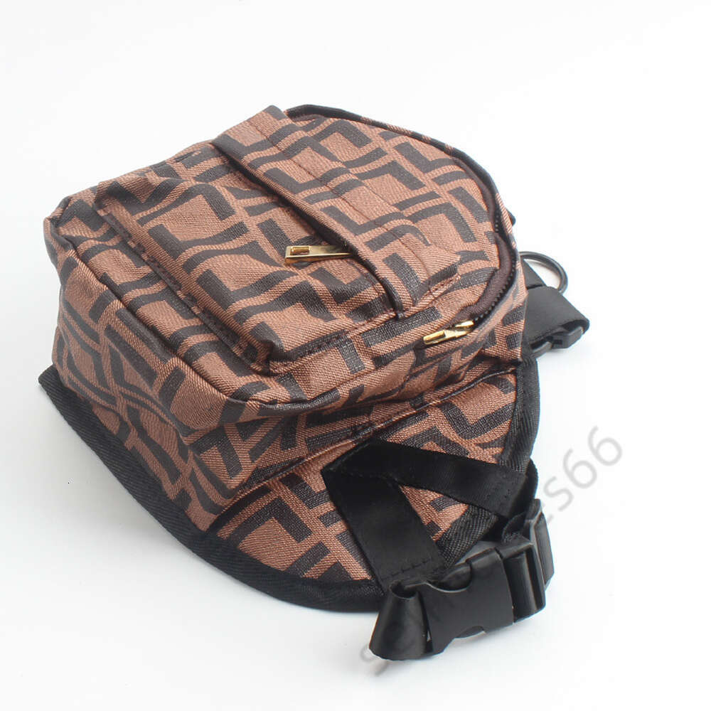 Pet Trendy Brand Convenient Outgoing PU Leather Backpack Small Medium sized Adjustable Self Carrying for Cats and Dogs, School Bag