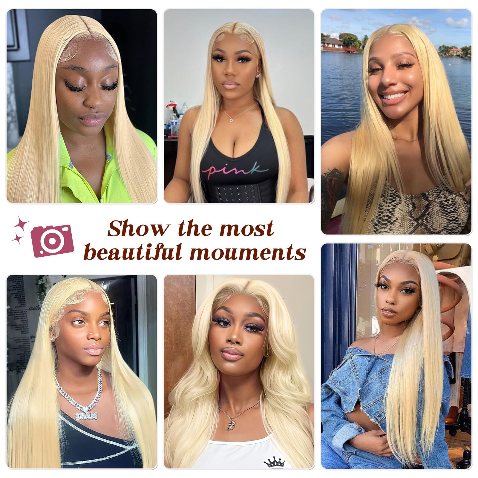 13X6 Honey Blonde 613 Straight HD Front 13X4 Lace Brazilian Frontal Colored Wig Human Hair For Women Choice On Sale