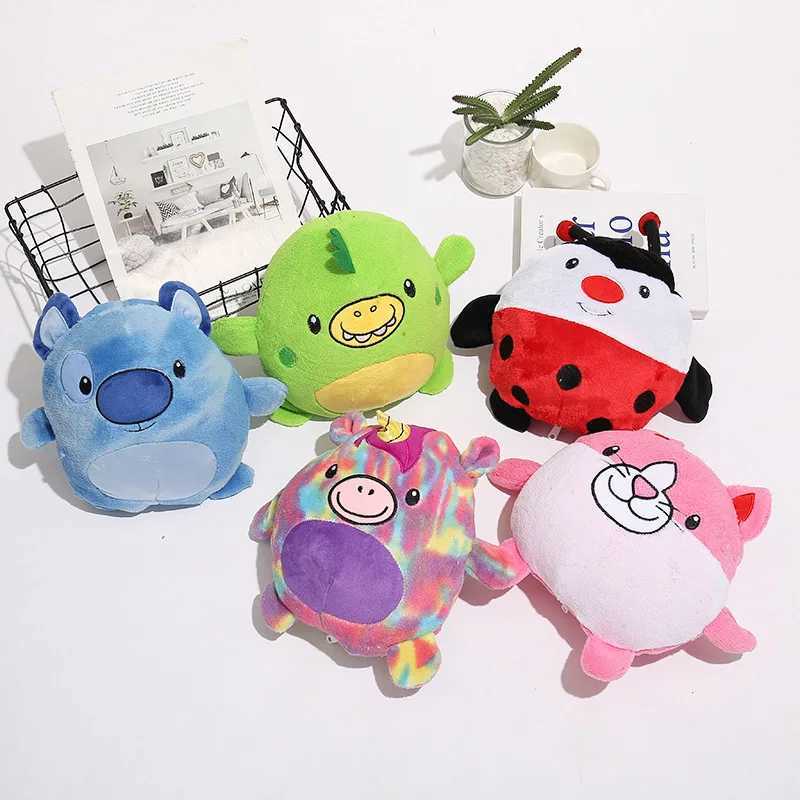 Pajamas Childrens Hoodie Kids Boy Girl Pet Folded Plush Doll Hooded Blanket Sweatshirt Shape Fleece Cartoon Pajamas Coats For Gift H241205