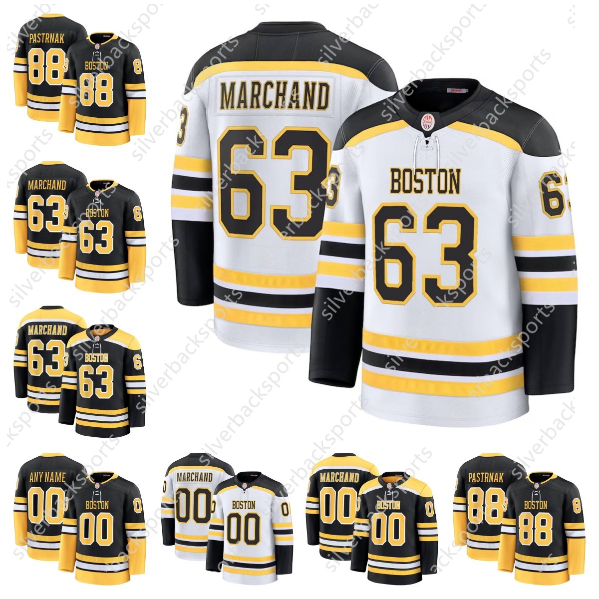 2025 Men Women Youth Boston HockeJerse Brad Marchand Morgan Geekie Matthew Poitras David Pastrnak Charlie McAvo Andrew Peeke Jerem Swaman Pavel Zacha