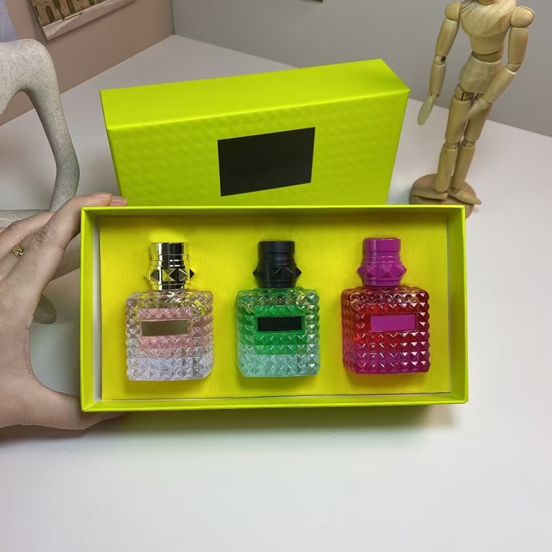 Perfume ML pieces multiple sets gift box perfume spray lasting fragrance set men and women Cologne
