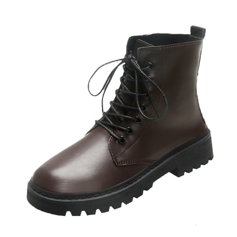 Foreign Trade Martin Boots Women's Boots 2024 New Strap Short Head Boots Height Increasing Thick Bottom Versatile Thick Bottom Women's Boots