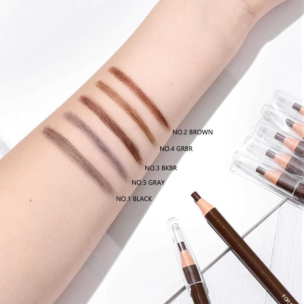 Tear pull eyebrow pencil unshaven eyebrow pencil natural color rendering sweat and stain resistant eyebrows W241205