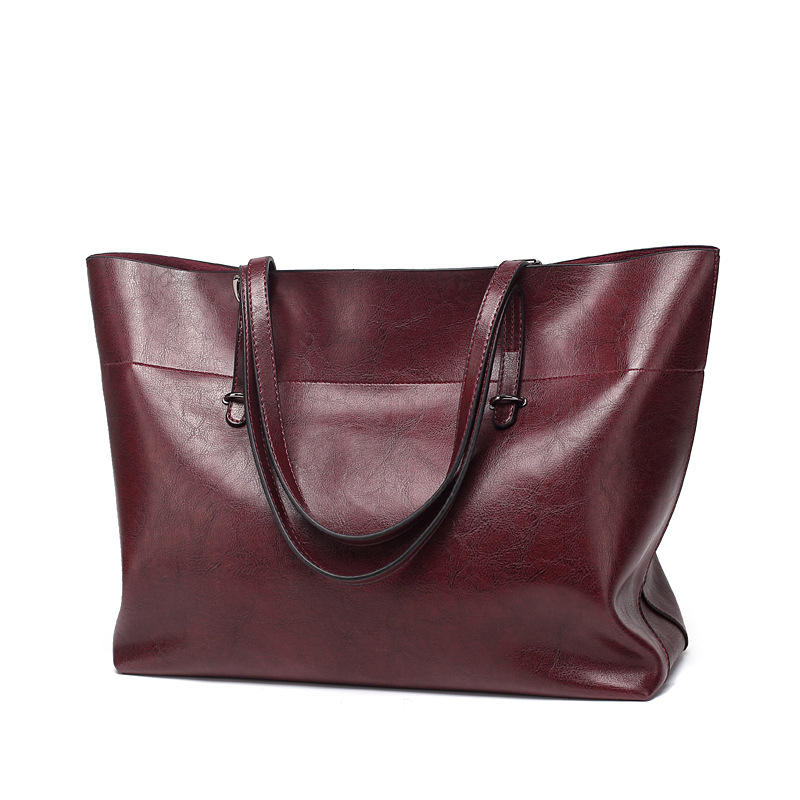 Free Shipping DIDABEAR Brand Leather Tote Bag Women Handbags Female Designer Large Capacity Leisure Shoulder Bags Fashion Ladies Purses Bolsas