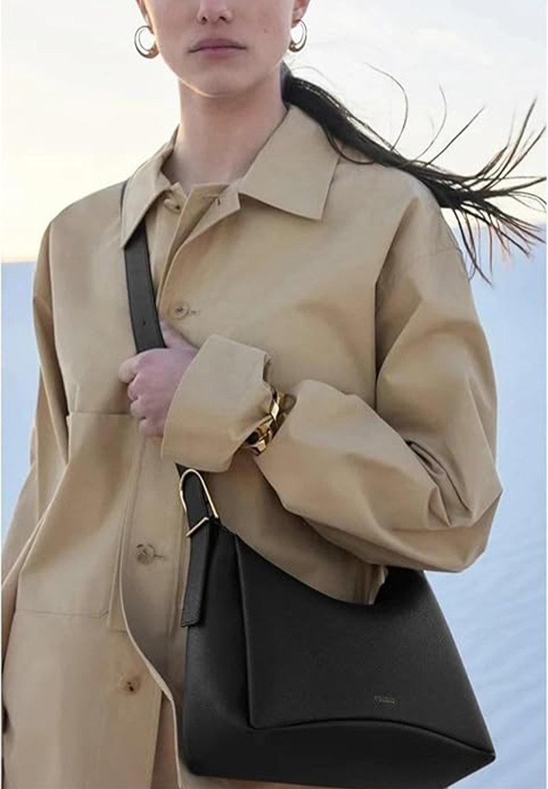 Tote Bag for Women, Fashion Crossbody, Vegan Leather Shoulder Bag, Retro Classic Clutch, Lightweight Cute Hobo Purse.