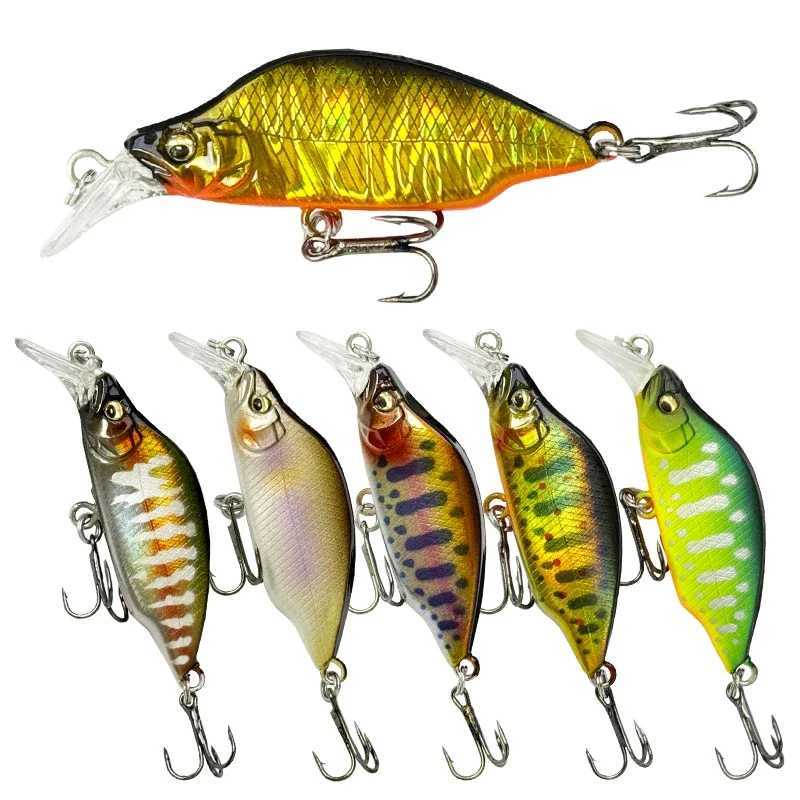 The curved hump design produces a strong winking fect and action response. 4.5cm/3.8g Minnow Sinking Road Runner LureXJ241128