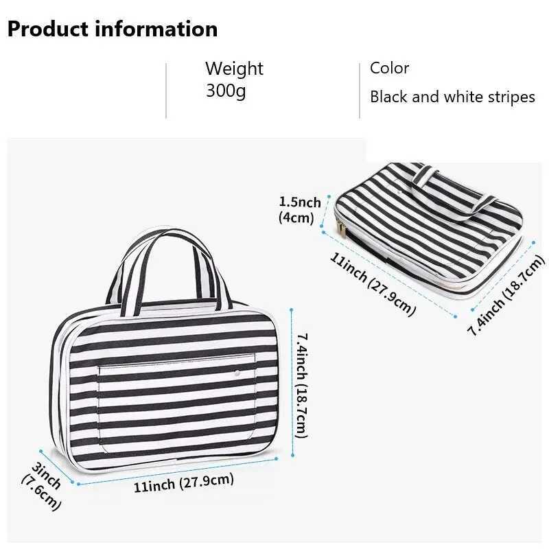 Waterproof Toiletry Bag Handheld Cosmetic Storage Toiletry Set Travel Organizer Bag With Hooks For Men And WomenXJ241206