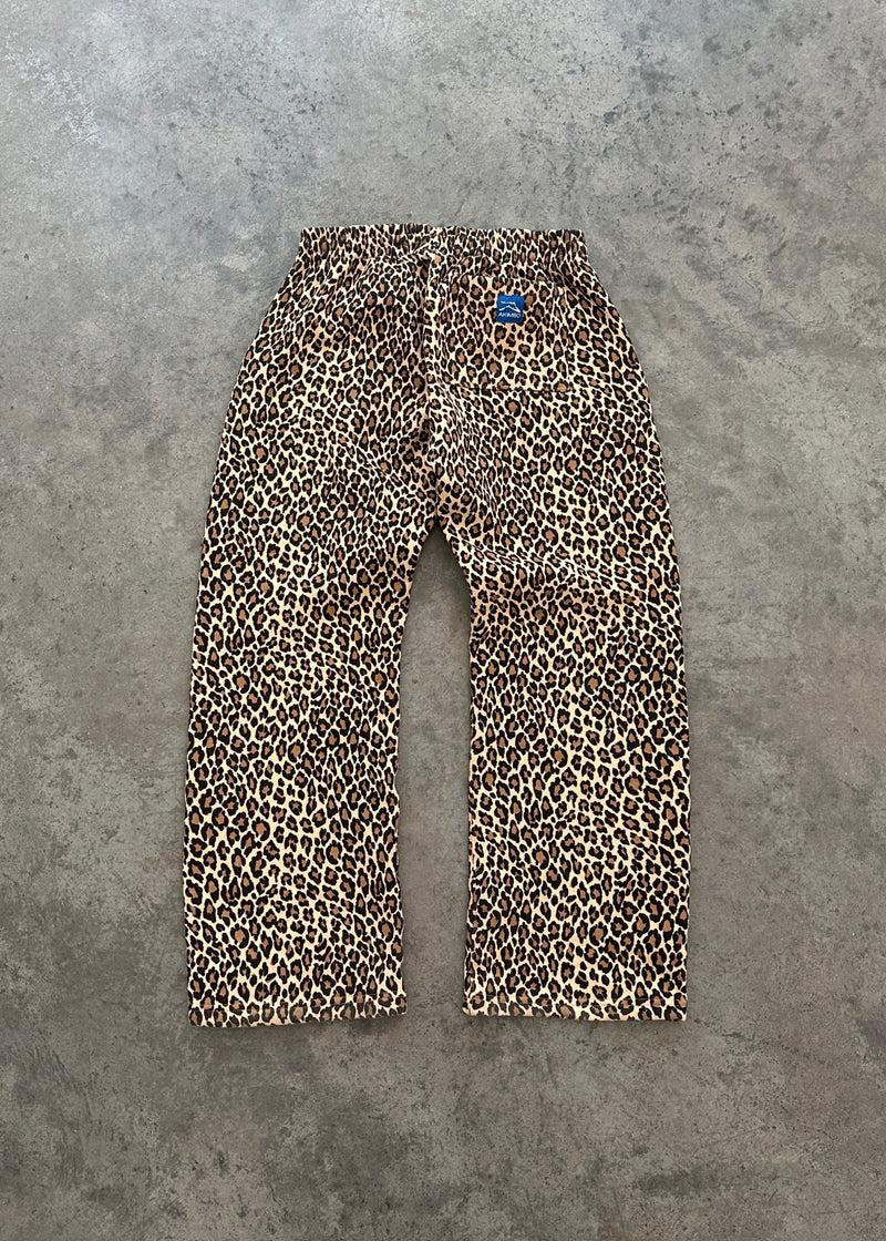 Men's Tracksuits Leopard Digital Print Hoodie With Loose Zipper Cardigan And Sweatshirt