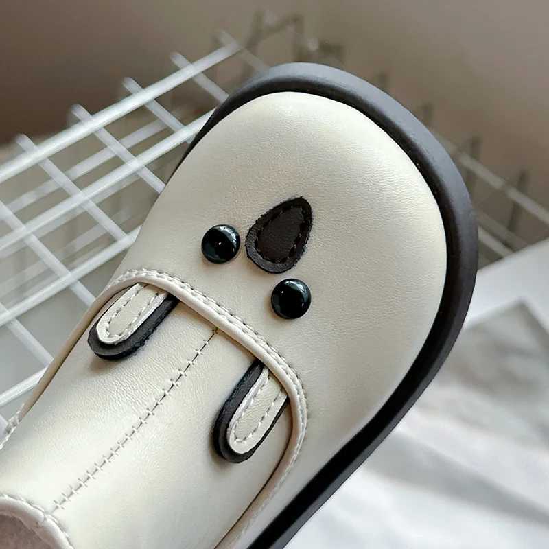 Warm Girl Boot Cute Princess Girl Shoes Versatile Trendy Ankle Boot Anti Slip Short Boots Flat Bottomed Child Shoe BotasXJ241206