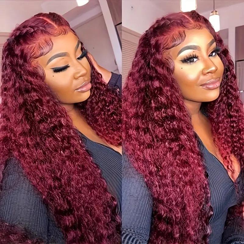 32 Inch Large Waves Wig Highlight Blonde Full Frontal Closure 13x4 Lace Front Similar to Real Human Hair Wig For Women Big Curly Heat Resistant Pre Pl