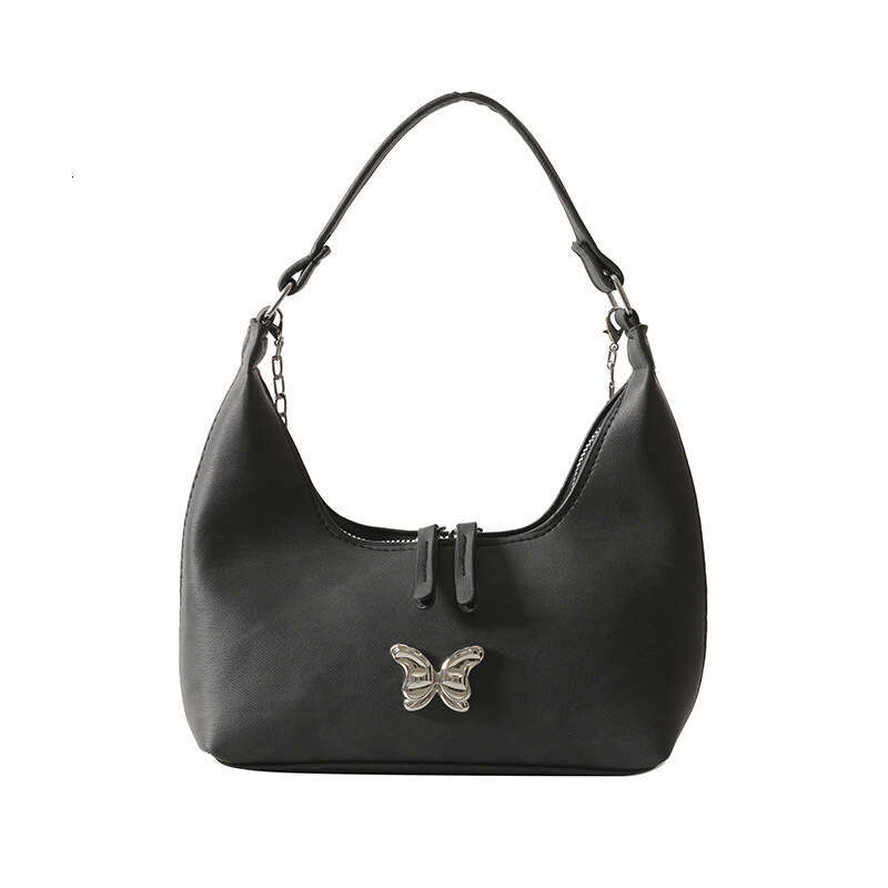 Uniquely Textured Women's Summer New Bow Underarm Bag, Temperament Commuting Single Shoulder Handbag