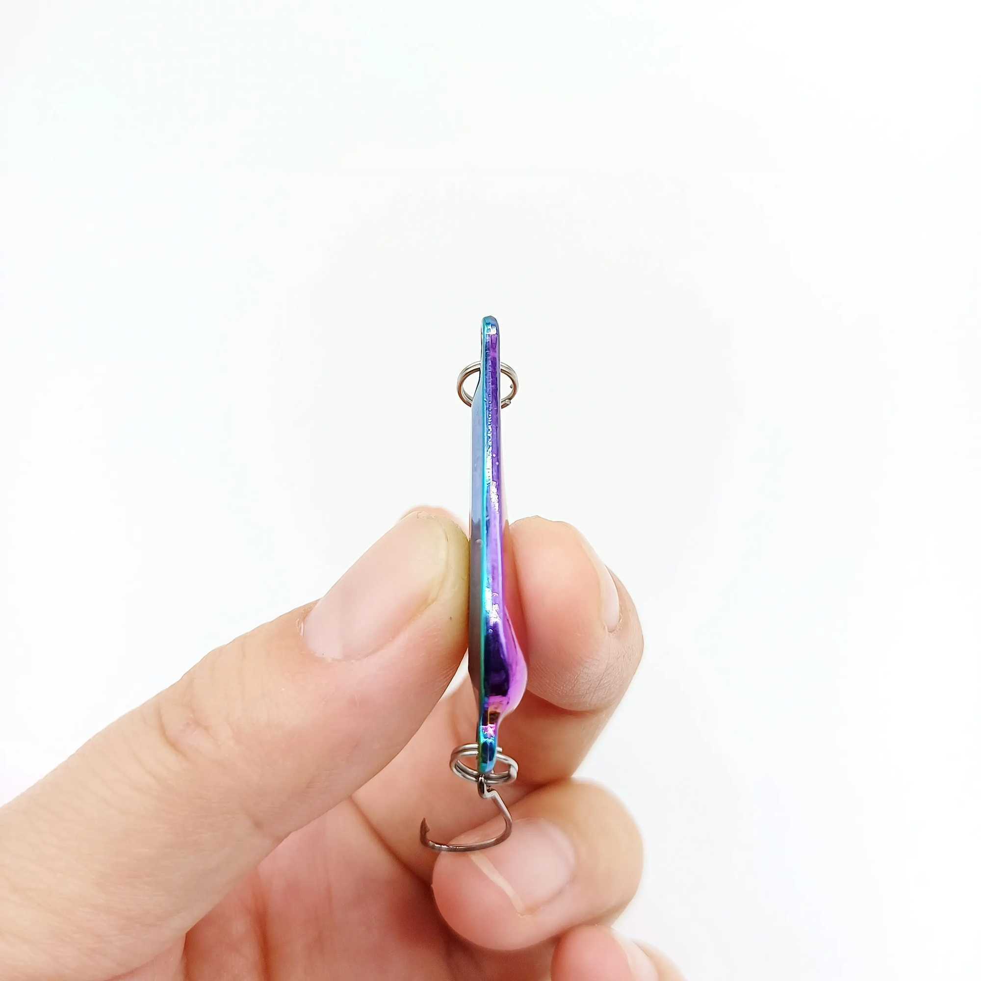 DUODUOYU 1PCS Metal Spinner Spoon Fishing Lures 1.1g/2.2g/3.5g/5g/7g Isca Artificial Hard Baits Bass Saltwater Fishing ToolsXJ241128