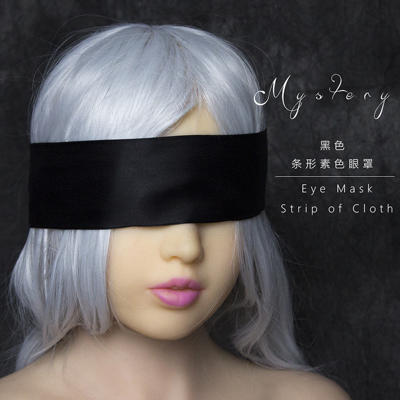 Adult adult flirtatious products, black patent leather eye mask manufacturer wholesale, eye protection, flirtatious eye mask, stage prop face mask