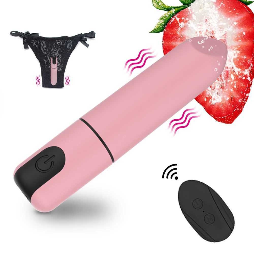 Wireless Remote Mini Bullet Vibrator G-spot Nipple Clitoris Stimulator Anal Dildo Vibrator Adult Sex Toys Clitoris StimulatorXJ241206