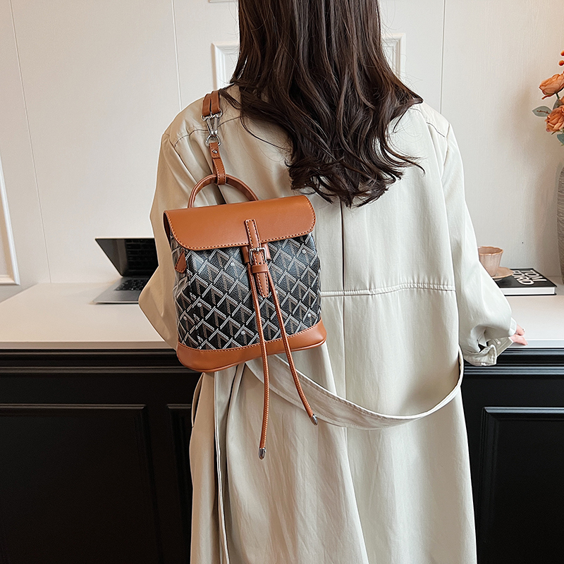 Three in one new hot selling women s designer high quality simple and fashionable trend backpack with large capacity anti gravity designer leisure sho