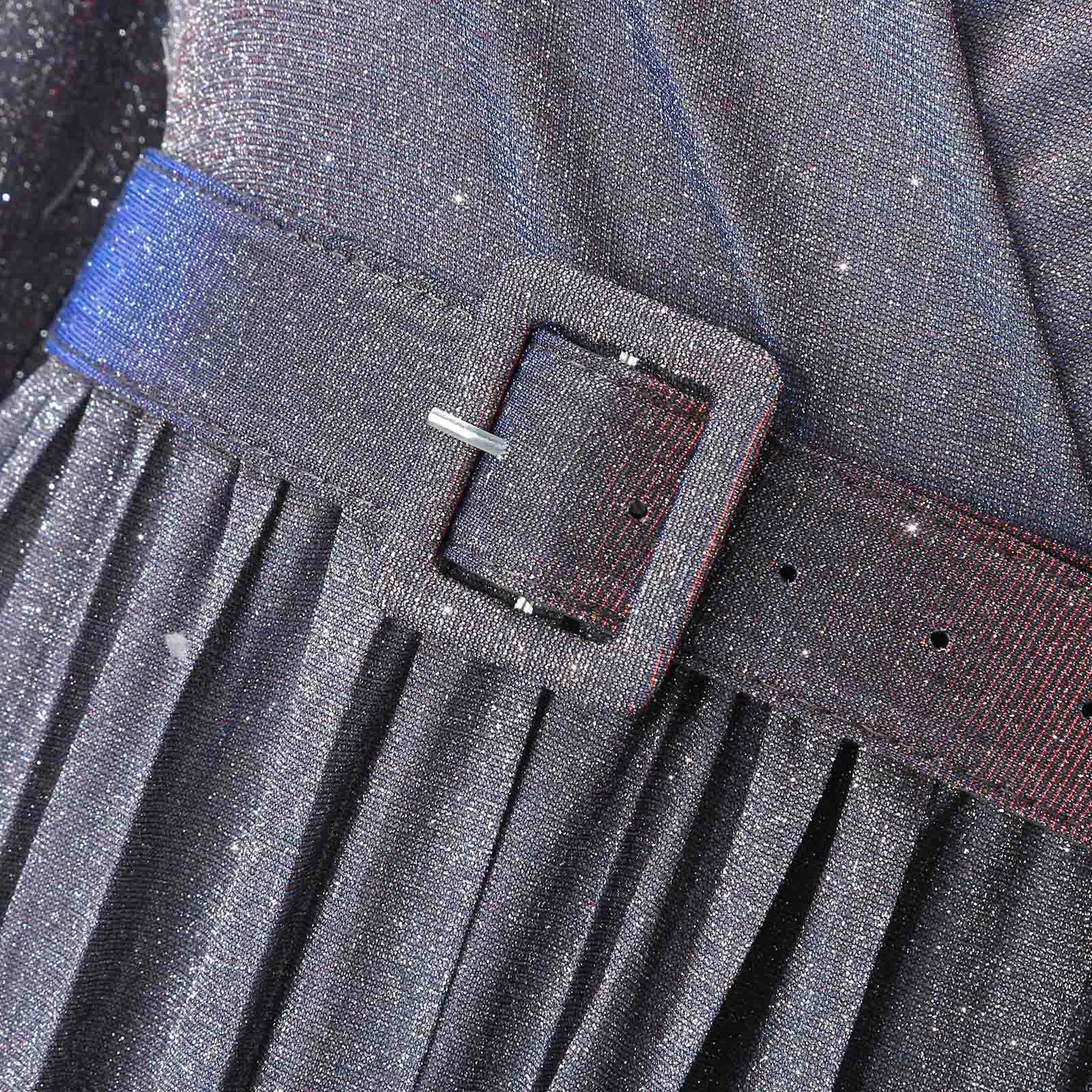 Sexy Women White Long Knit Sleeve Sequined Dress Bling Shiny Elegant Gown Plus Size Evening Dresses Cover Up Female 241205