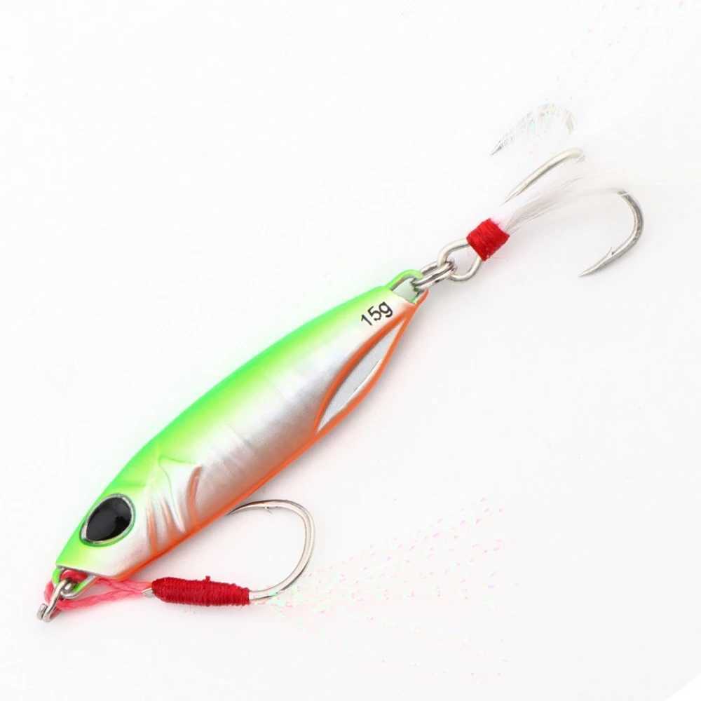 Jigs Sea Fishing Metal Jig Spoon 10G 15G 20G 30G Shore Casting Jigging ad Fish Sea Bass Fishing Micro Jig Slow JiggingXJ241128