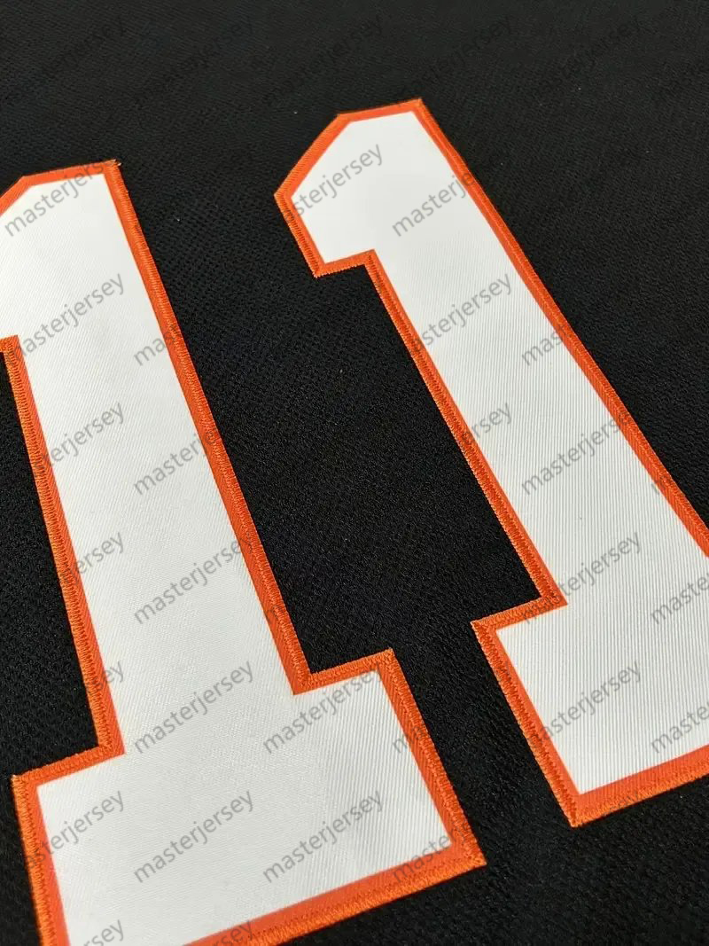 #11 KONECNY # 88 LINDROS Men's Ice Hockey Jersey - V-Neck, Embroidered Letter & Number Design, Polyester, Machine Washable - Perfect for Sports &