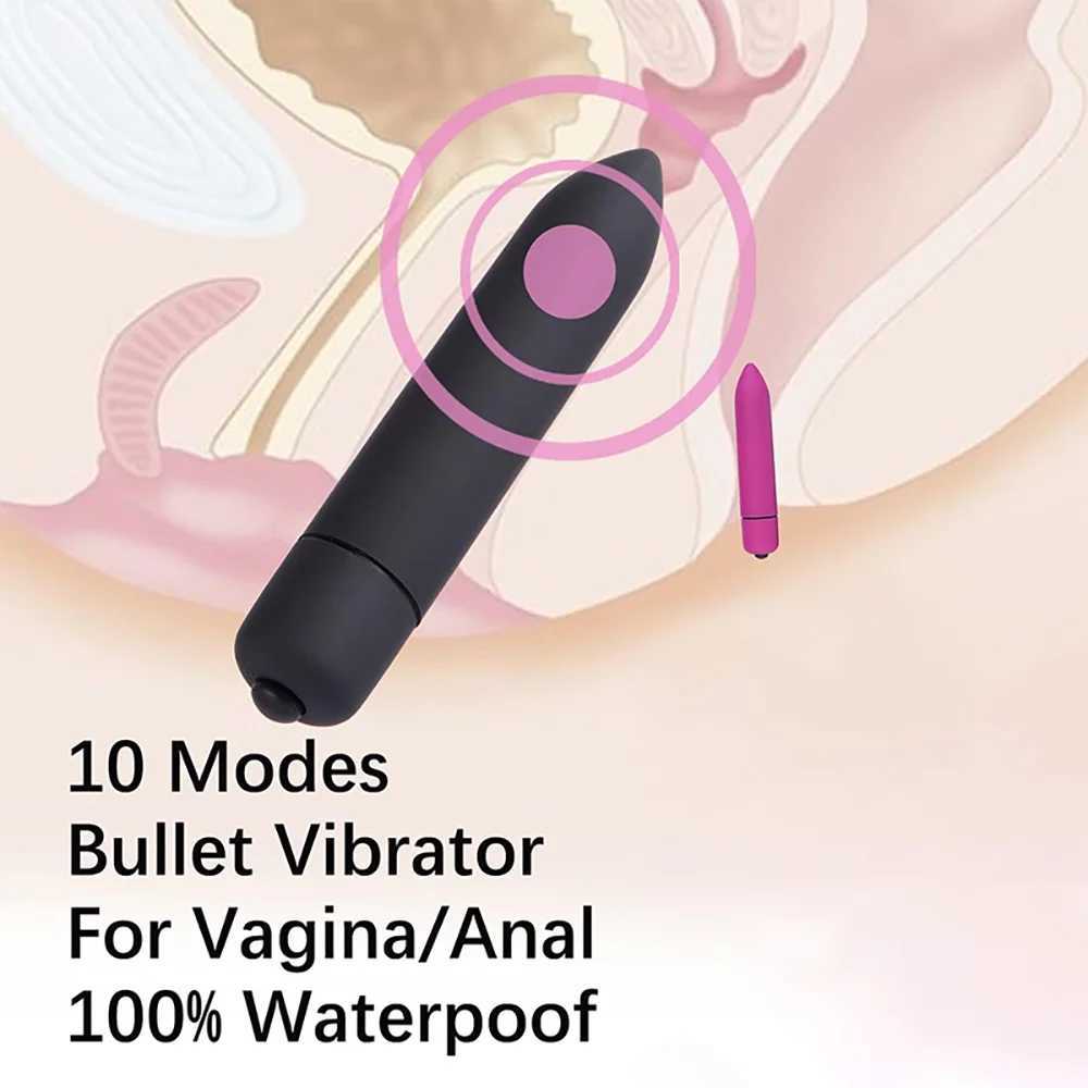 10 Speed Mini Bullet vibrator dildo Sex Toys for Women G Spot Vagina Clitoris stimulator vibrator for women Adult sex toys 18XJ241206