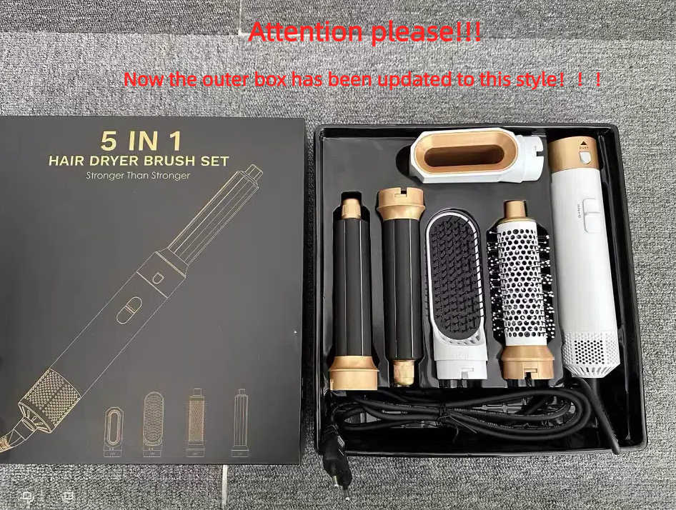 Hair Curlers Straighteners Electric hair dryer with electric iron 5-in-1 curler H241121