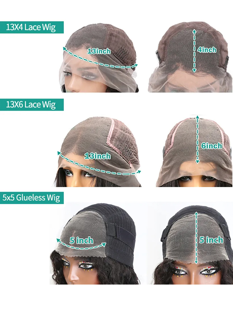 MELODIE 30 38 Inch Frontal Body Wave 13X4 13X6 Lace Front Human Hair Wigs Brazilian 5X5 Glueless Closure Wig