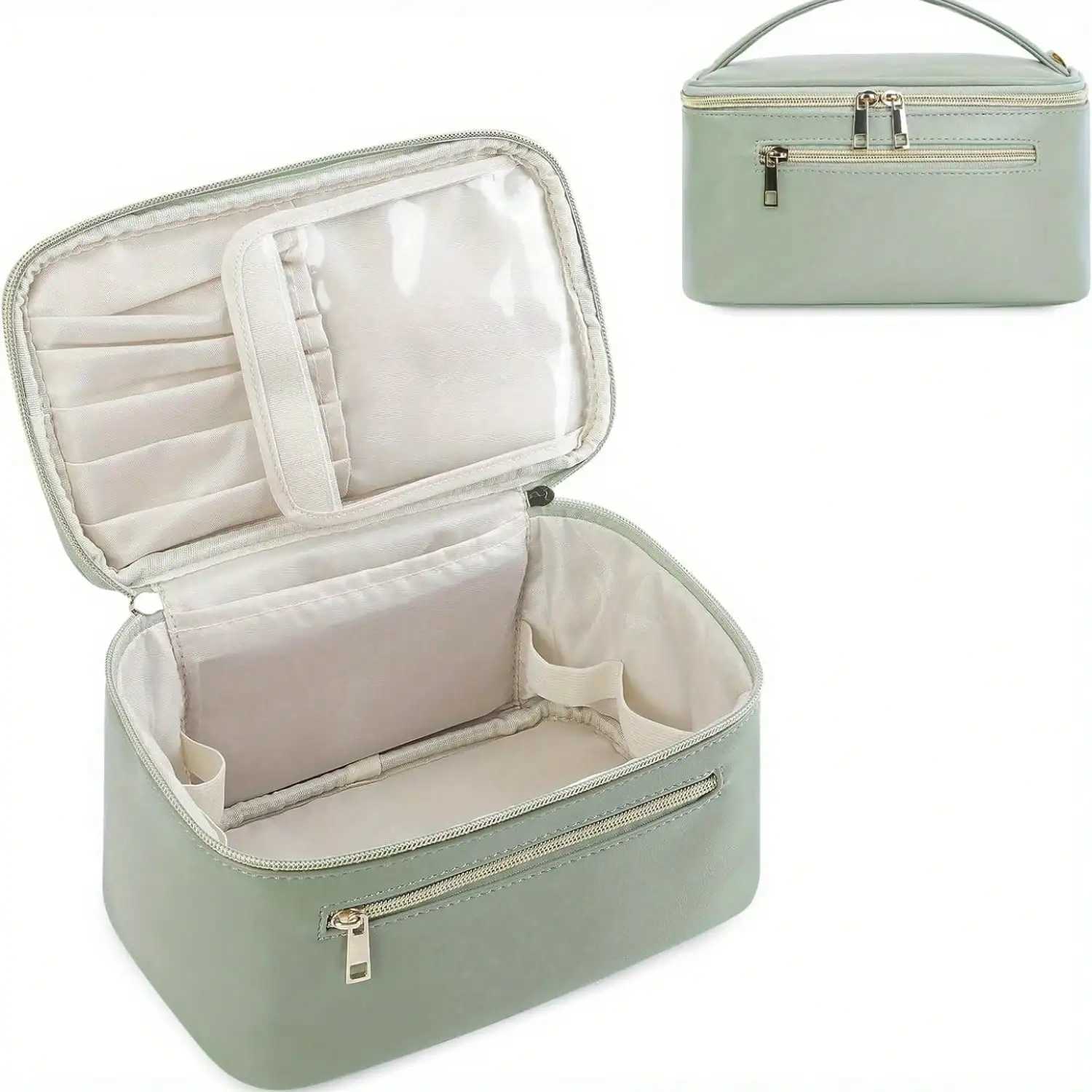 Wandering Nature Makeup Bag Travel Make Up Organizer Cosmetic Brush Bags Case for WomenXJ241206