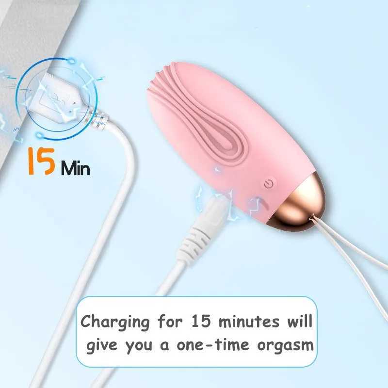 Kegel Ball Wireless Remote Control Vibrating Clitoris Stimulator Vaginal Massage Ball G- Spot Vibrators Sex Toys for WomanXJ241206