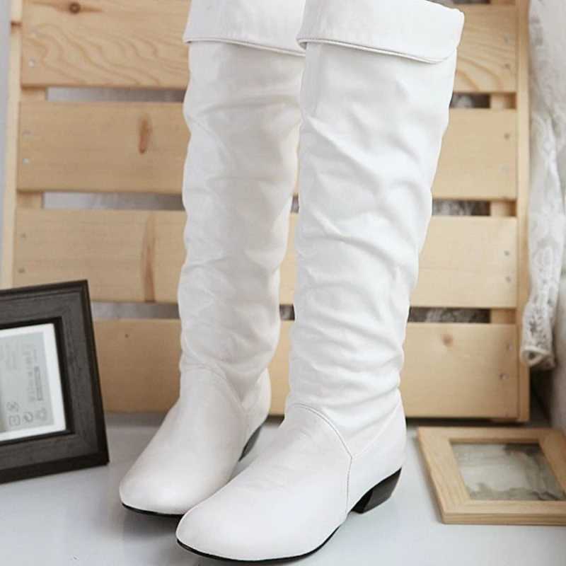 High Quality Wens Lg boots autumn and winter new thick high boots Wen executive brown Pu leather boots Wan Slip low H Botas unprinted good products T2