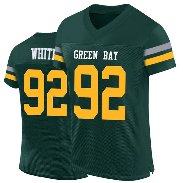Embroidered Polyester Jersey, V-Neck Short Sleeve Sports Top, Loose Fit for Soccer, Cycling, Fishing, Everyday & Athletic Activities - All-Season Slig