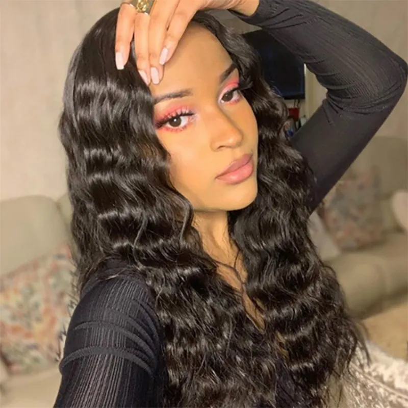 Big Curly Brazilian Highlight Wig Naturally Synthetic Lace Front Wig For Black Women Blonde Pixie curly wigs Simulation Human Front Closure Wig Pre Pl