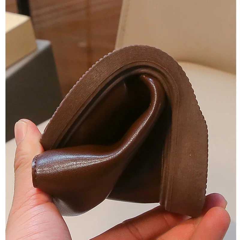 Winter Baby Boys Snow Boots Warm Thickening Plush Childrens Riding Boots Fashion Kids Ankle Boots Girls ShoesXJ241206