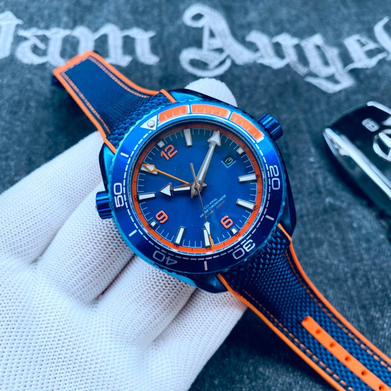 men Watch designer Watches 2813 Mechanical Watches luxury 41mm Deep Sea Black Ceramic Circle Luminous Tape men Watches with box