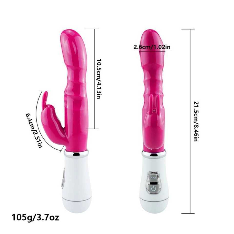 12 Speeds Strong Rabbit Vibrators For Women Vagina Clitoris Stimulator Dildo G Spot Massager Female Masturbators Adult Sex ToysXJ241206