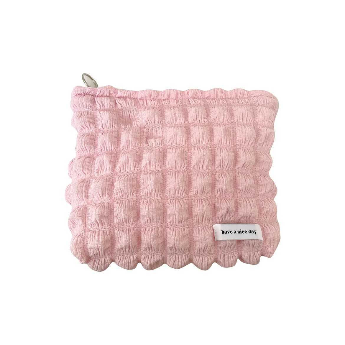 Candy Color Bubble Design Large Capacity Makeup Bags for Women Carto Series Cosmetic Case Travel Storage BagsXJ241206