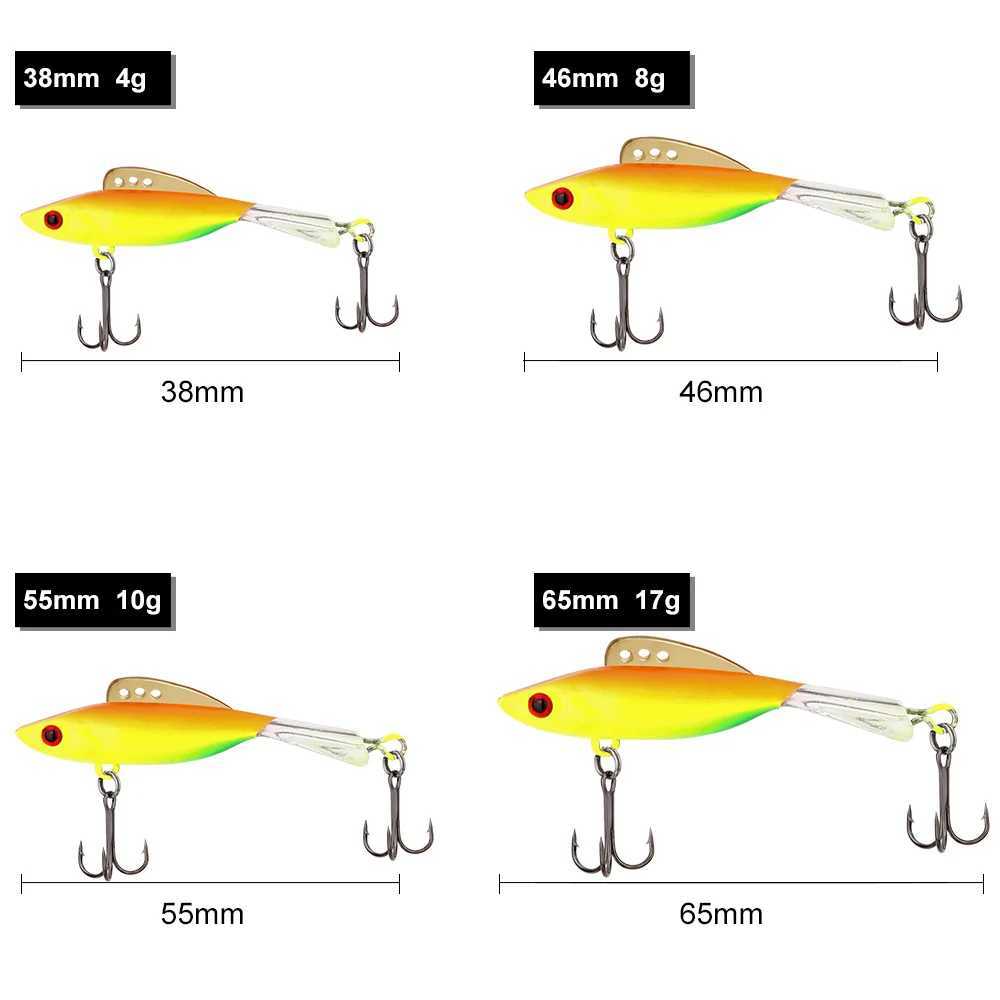 Winter Ice Fishing Lure 4g 8g 10g 17g ncer Jig Bait Hard Lure Jigging nced Fishing Bait For Catching Perch and PikeXJ241128